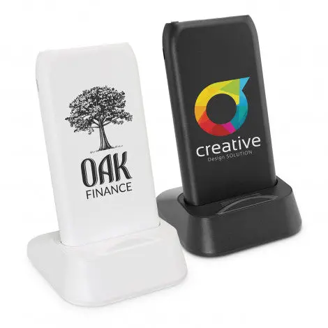 10,000Mah Portable Wireless Charging Station With Dual-Coil Support 1