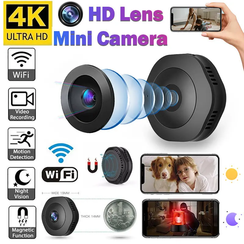 1080P Magnetic Wi-Fi Security Camera – App-Controlled Ip Camera With Ir Night Vision And Remote Monitoring 1