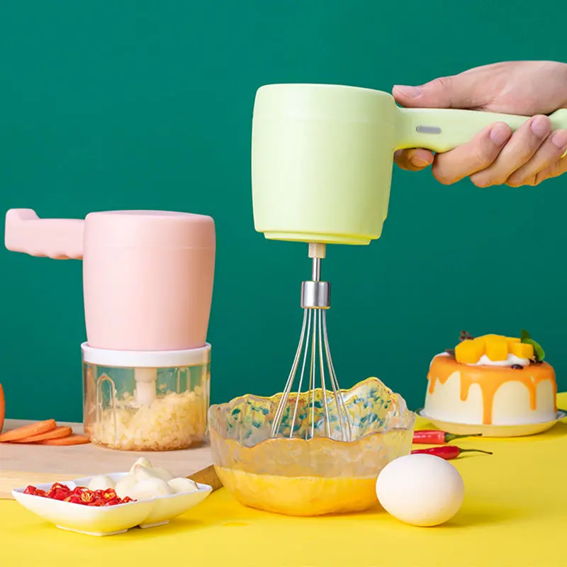 2-In-1 Planetary Handheld Blender & Mixer With Chopper, Frother & Beater Attachments 1