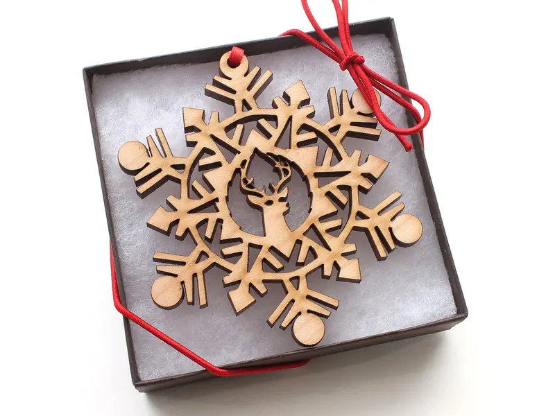 2018 Deer Valley Nutcracker-Themed Snowflake Ornament 1