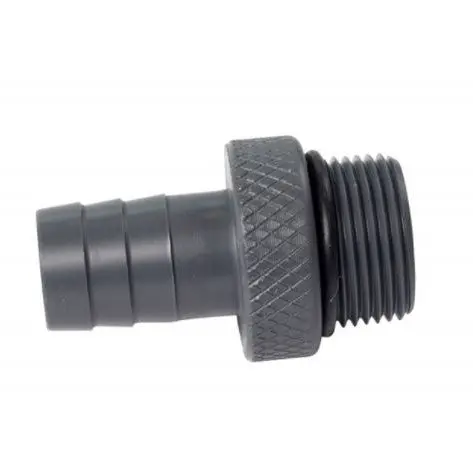 3/4" Barbed End Fitting With Sac Valve Threads – Leak-Resistant Seal 1
