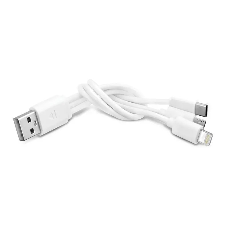 3-In-1 Universal Charging Cable (Usb-C/Lightning/Micro-Usb) 1