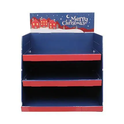 3-Tier Rotating Countertop Display – Cardboard 1