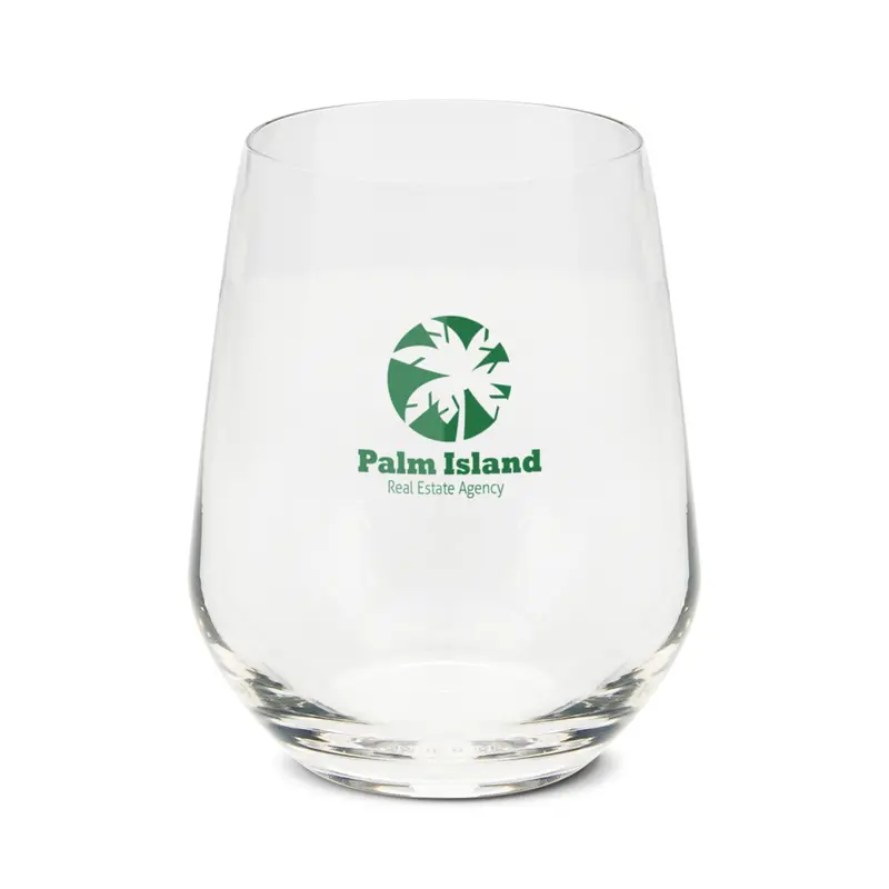 370Ml Contoured Ergonomic Glass Tumbler 1