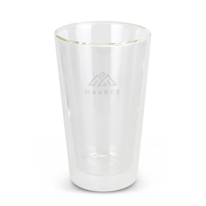 400Ml Double-Wall Borosilicate Glass Tumbler 1