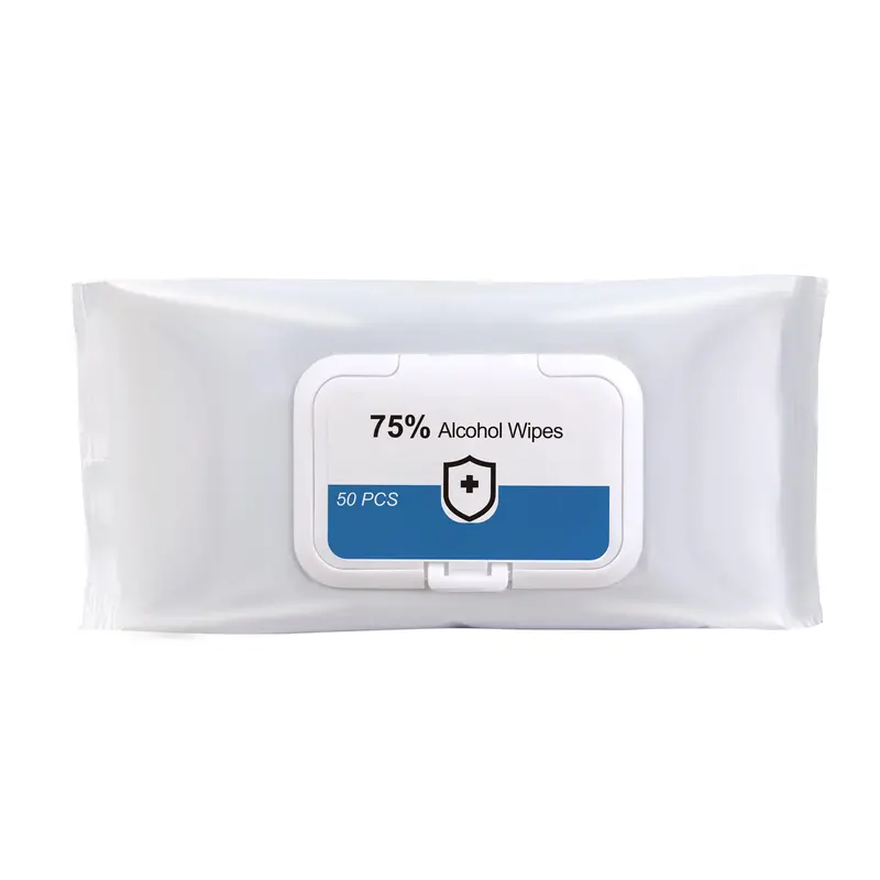 75% Alcohol Disinfecting Wet Wipes – 50-Piece Pack 1