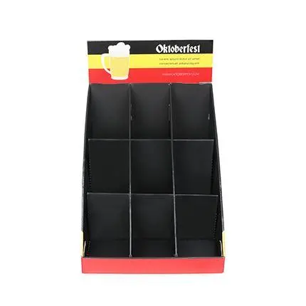 9-Slot Countertop Display Unit – Cardboard 1