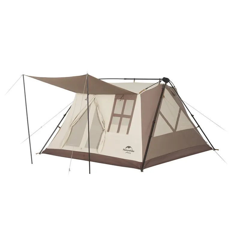 A-Type Cotton-Roof All-Season Tent – Traditional Fabric Construction For Year-Round Use 1
