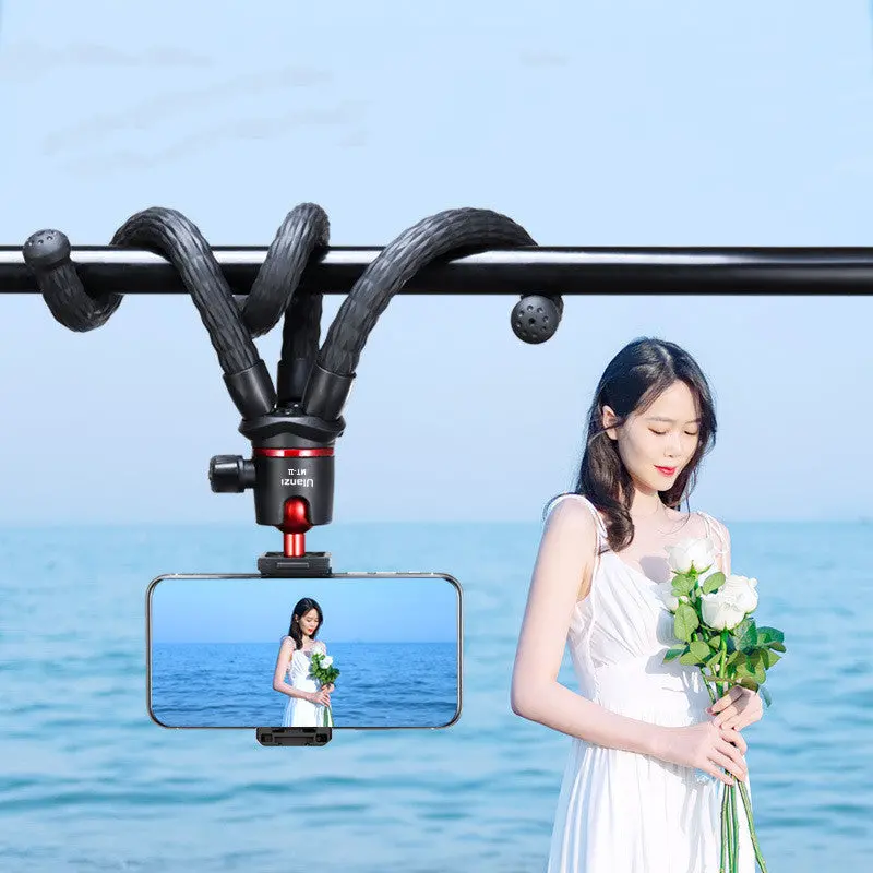 Adjustable Desktop Tripod Stand For Live Streaming, Vlogging, And Handheld Camera Use 1