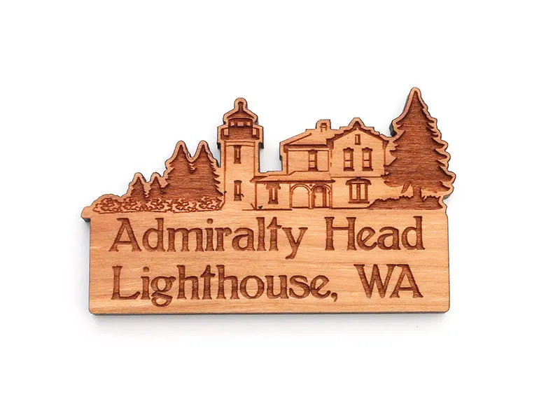 Admiralty Head Lighthouse Custom Refrigerator Magnet 1
