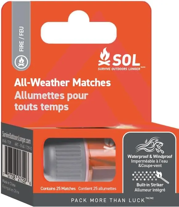 All-Weather Strike-Anywhere Matches – 25-Pack 1