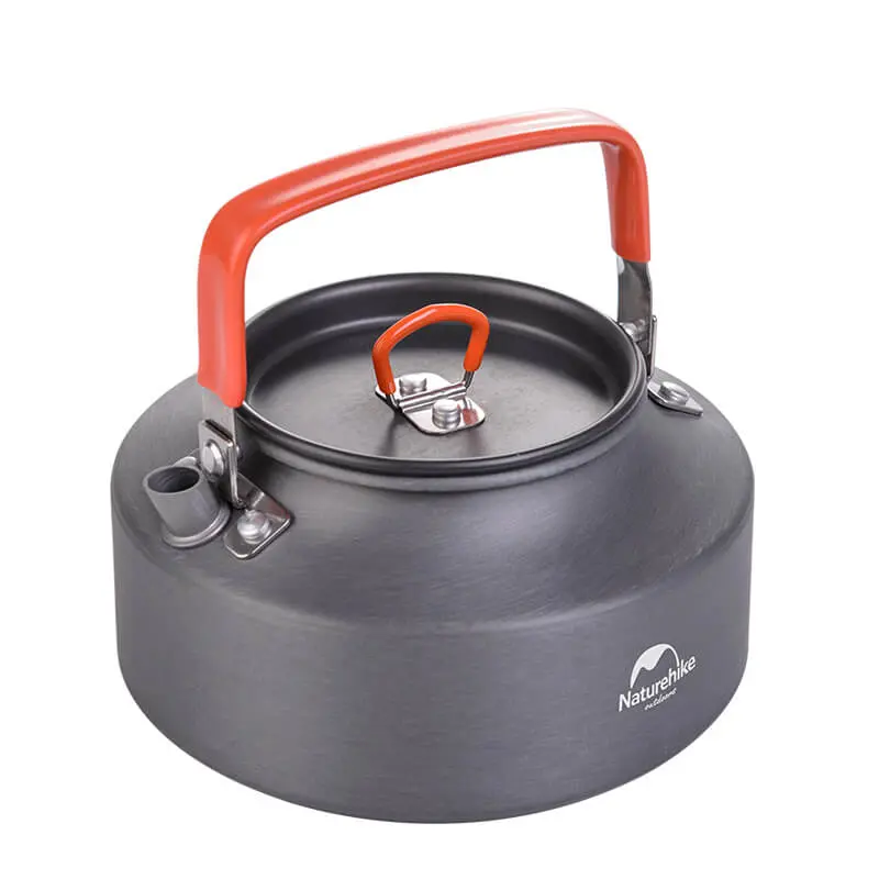 Aluminum Portable Outdoor Teapot With Heat Retention 1
