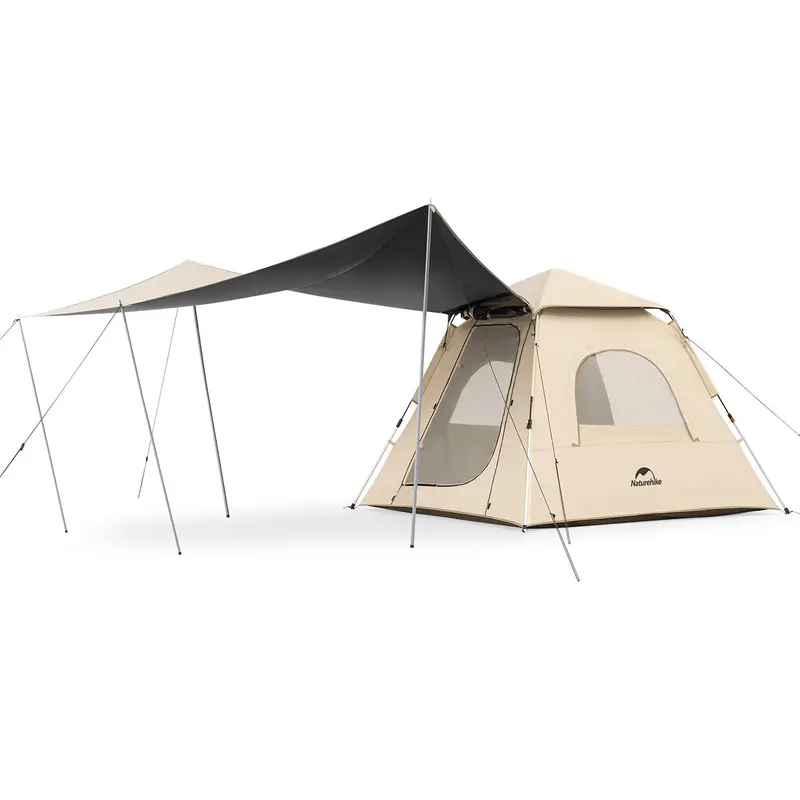 Ango Pop-Up Camping Tent With Integrated Awning – Quick-Setup Shelter 1