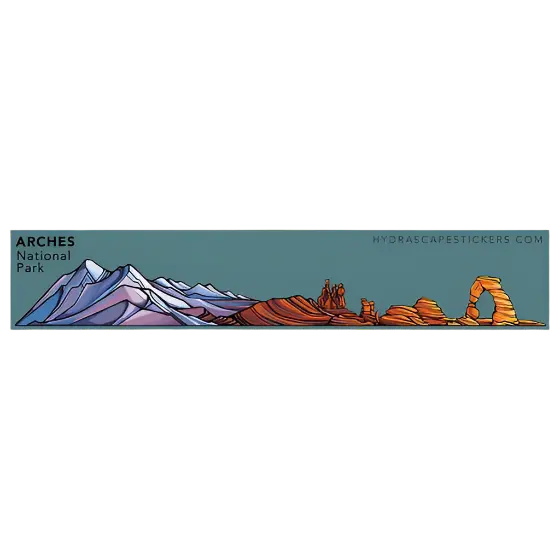 Arches Miniscape Compact Travel Map 1