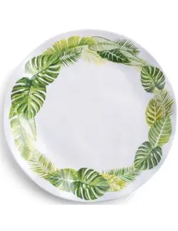 Bali Palm Elegant Melamine Tableware 1