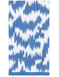 Beach Boho Blue Luxury Disposable Hand Towels 1