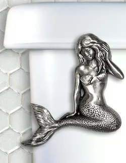 Beach House Toilet Handle Set – Six Nautical-Inspired Bathroom Accents 1