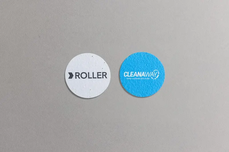 Biodegradable Circular Seed Paper Discs 1