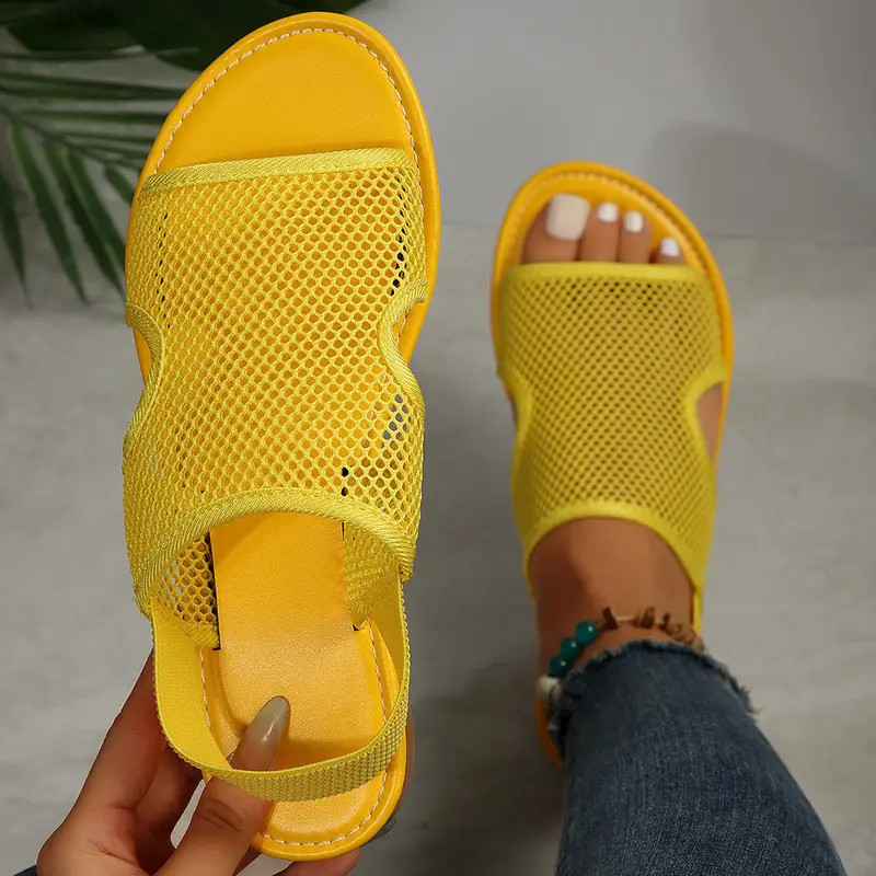 Breathable Mesh Sandals – Unisex Lightweight Summer Footwear For Beach & Casual Wear