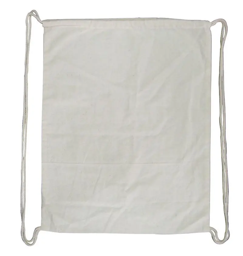 Calico Library Drawstring Bag 1