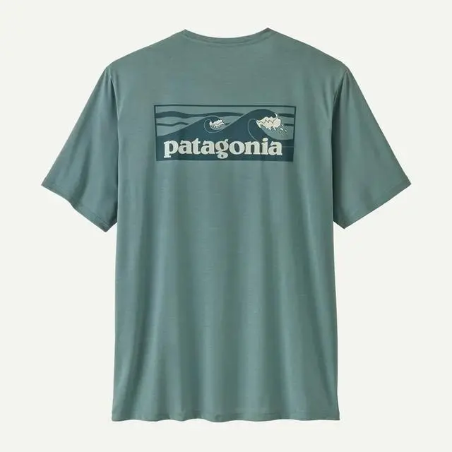 Cap Cool Daily Shirt With Boardshort Logo – Men’S Casual Outdoor Tee 1