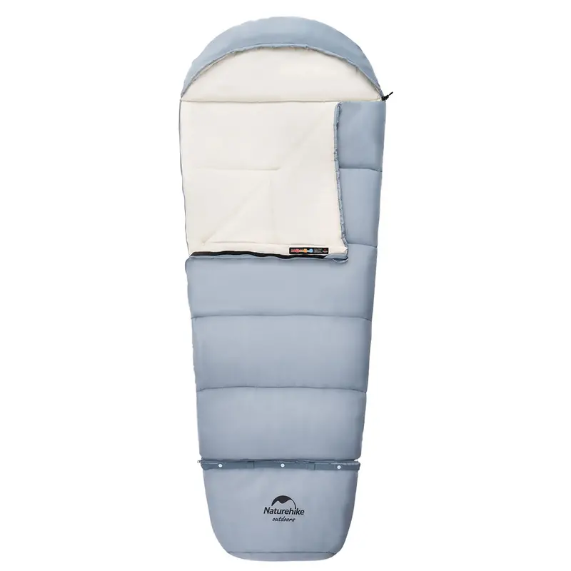 Child-Sized Envelope-Style Sleeping Bag For Young Campers 1