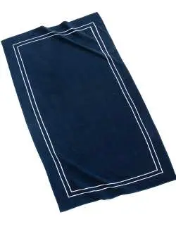 Classic 2-Piece Turkish Cotton Beach Towel Set – Yachting Line 1