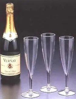 Classic Acrylic Champagne Flute Set – Elegant & Durable 1