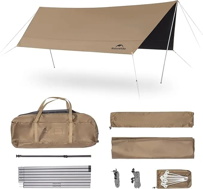 Cloud Skies Lite Portable Camping Canopy – Minimalist Sun Shade Shelter 1