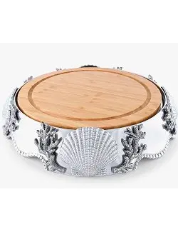 Coastal Centerpiece Pedestal Stand For Serving And Display 1