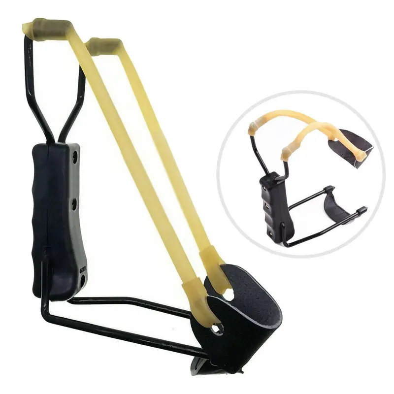 Compact Folding Slingshot – Portable Hunting And Recreational Shooting Tool 1