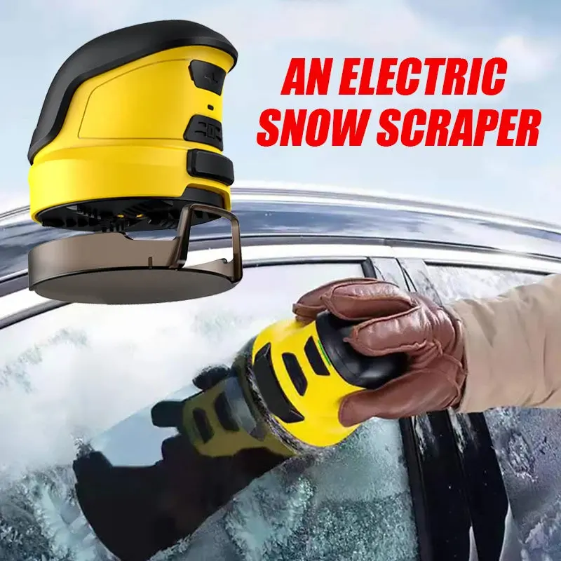 Cordless Electric Snow Scraper – Rechargeable Ice Remover For Windshields And Auto Deicing 1