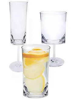 Cylinder Chic Acrylic Glass Tableware Collection 1