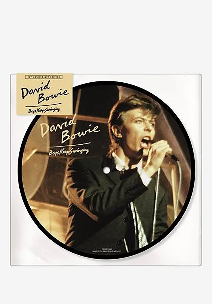 David Bowie Boys Keep Swinging 40Th Anniversary Picture Disc 7" 1