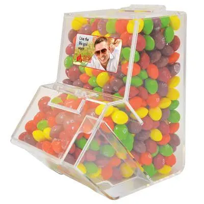 Dispenser-Packaged Assorted Fruit Skittles For Easy Serving 1
