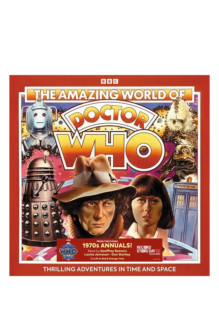 Doctor Who Soundtrack – The Amazing World Of Doctor Who Double Vinyl Lp (Colored) 1