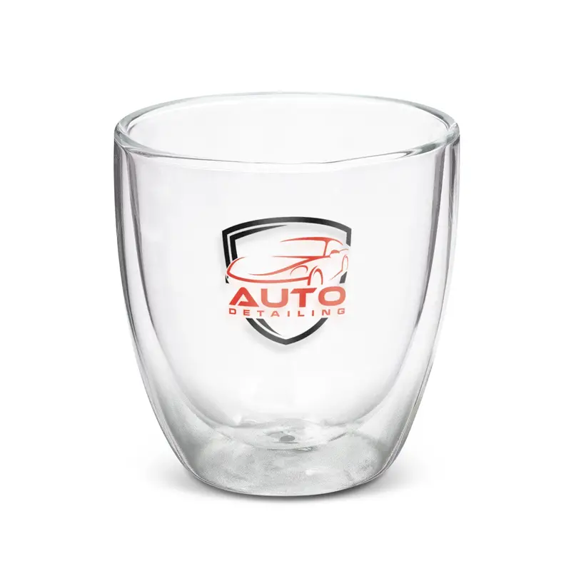 Double-Wall Glass Drinkware – 350Ml Capacity 1