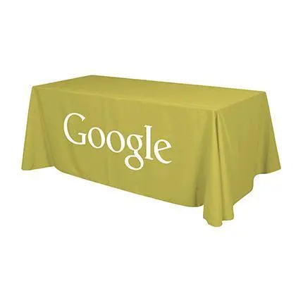 Drape-Style 6-Foot Four-Sided Table Cover 1