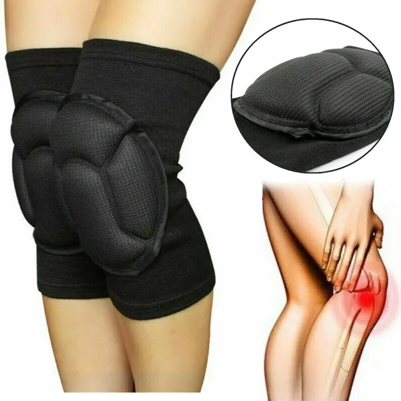 Dual-Purpose Knee Pads For Sports, Construction, And Flooring Work 1