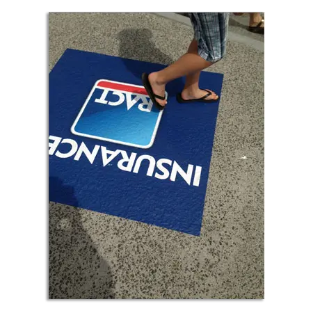 Durable Pavement Floor Graphics 1