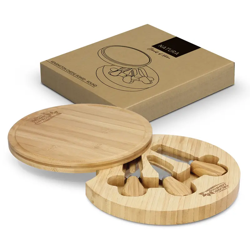 Eco-Friendly Bamboo Cheese Serving Board 1