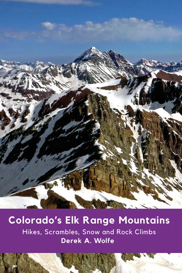 Elk Range Mountain Guide – Colorado Backcountry Map 1