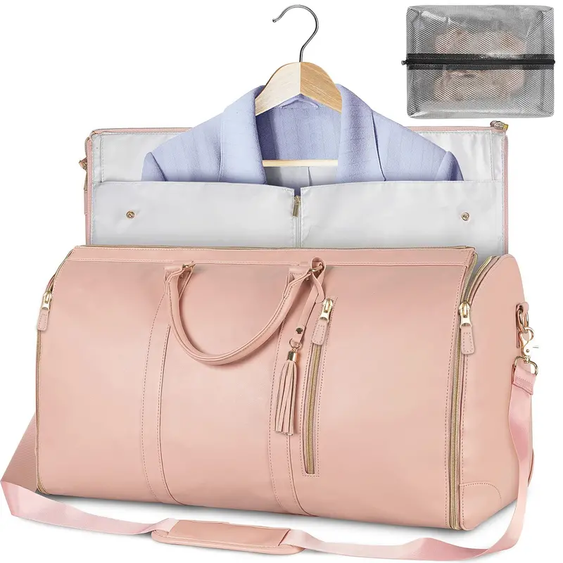 Extra-Large Foldable Travel Duffle Bag For Women – Waterproof Carry-On Suitcase & Laundry Tote 2