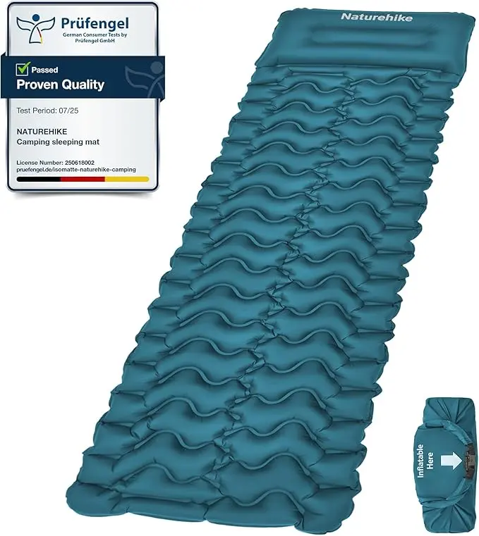 Fc01 Ultralight Single Inflatable Sleeping Pad – Streamlined Backpacker Choice 1