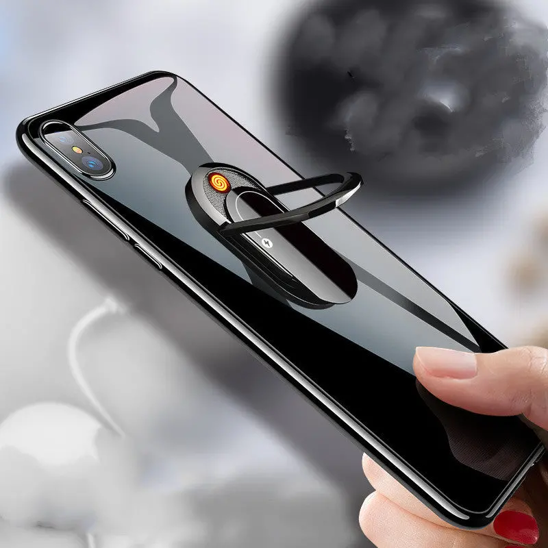Finger-Operated Usb-C Cigarette Lighter With Charging Port 1