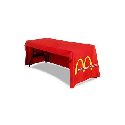 Fitted 4-Foot Three-Sided Table Cover 1