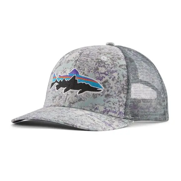 Fitz Roy Trout Embroidered Trucker Hat