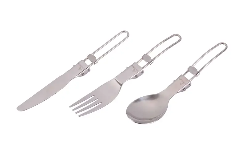 Fmt-803 Stainless Steel Folding Utensil Set 1