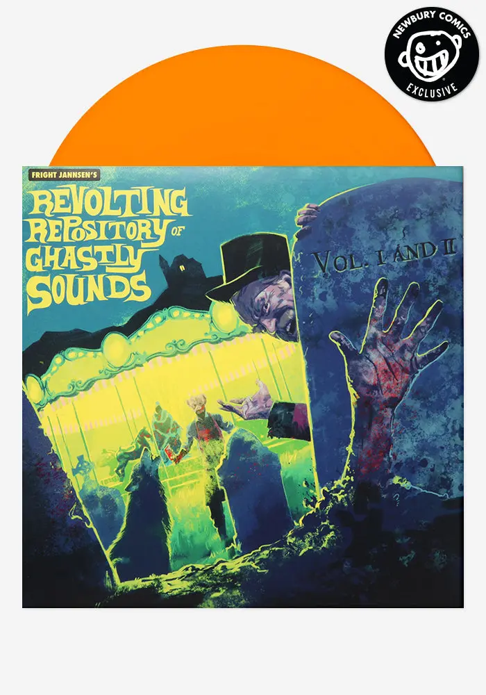 Fright Jannsen’S Revolting Repository Of Ghastly Sounds Vol. 1 & 2 – Neon Orange Exclusive Lp 1