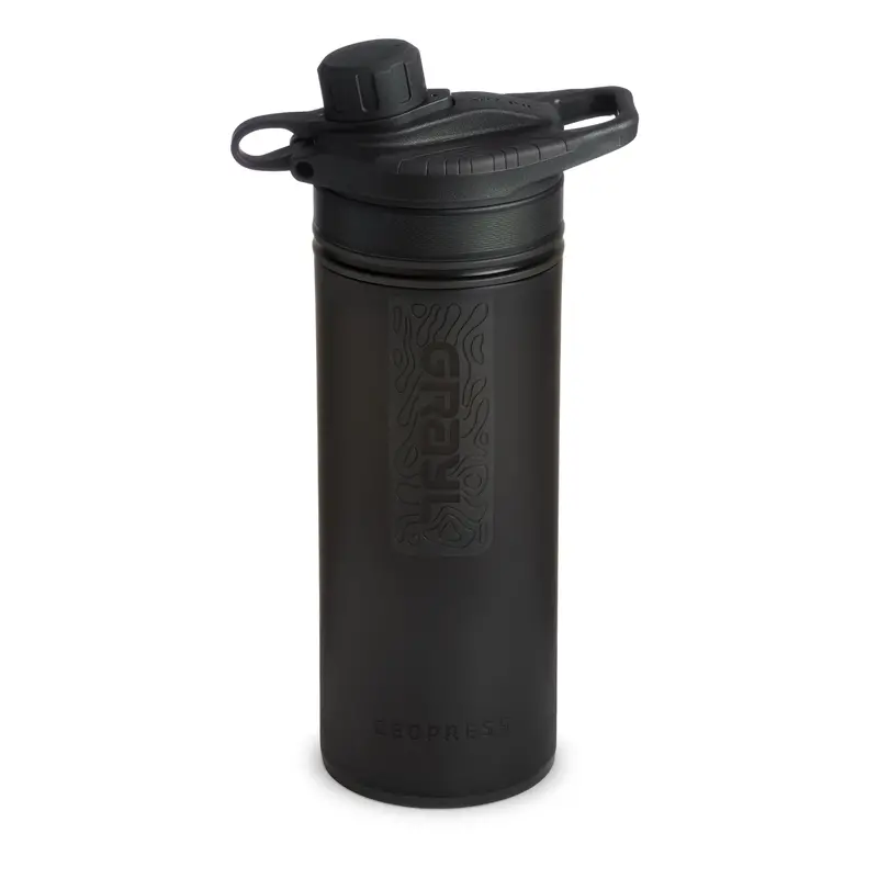Geopress Purifier Bottle – Portable Uv-Free Water Filtration System 1